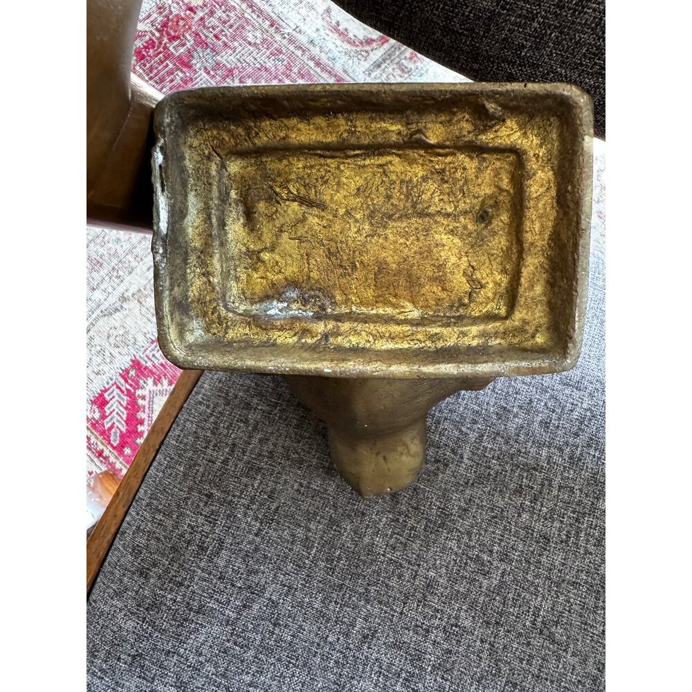 RARE - Mid Century Bronze Duck Indian Incense Burner - Large - Picture 7 of 7